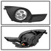 Spyder Auto 9031649 Daytime DRL LED Running Fog Lights; w/Switch; Clear; - Truck Part Superstore