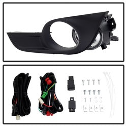 Spyder Auto 9031649 Daytime DRL LED Running Fog Lights; w/Switch; Clear; - Truck Part Superstore
