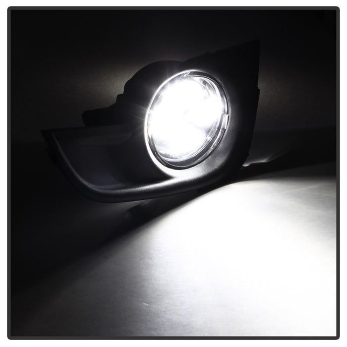 Spyder Auto 9031649 Daytime DRL LED Running Fog Lights; w/Switch; Clear; - Truck Part Superstore