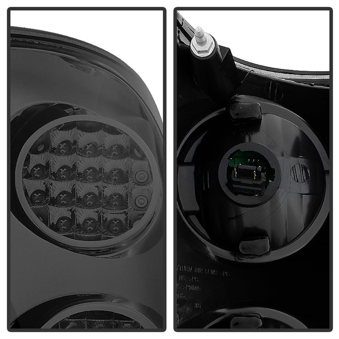 Spyder Auto 9031762 XTune LED Tail Lights; Black Housing; Smoked Lens; - Truck Part Superstore