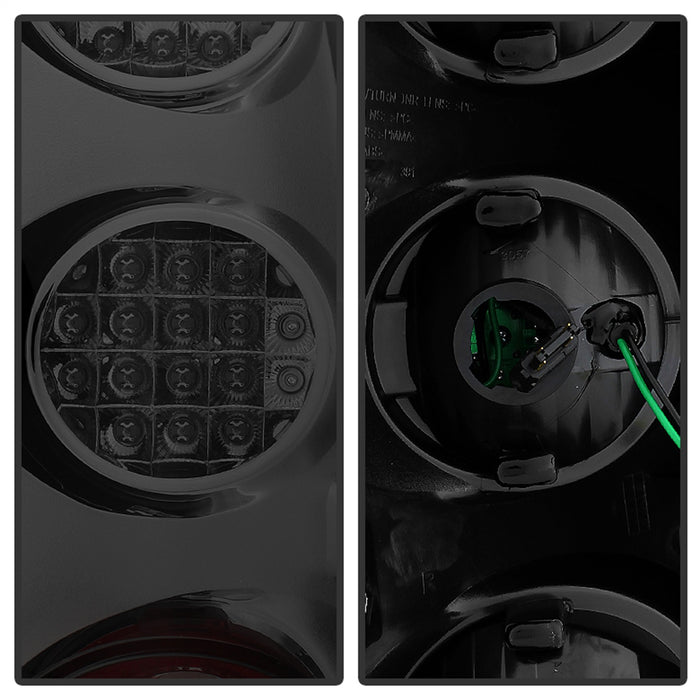 Spyder Auto 9031762 XTune LED Tail Lights; Black Housing; Smoked Lens; - Truck Part Superstore