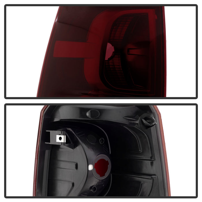 Spyder Auto 9031854 XTune LED Tail Lights; OEM; Red Smoke; - Truck Part Superstore