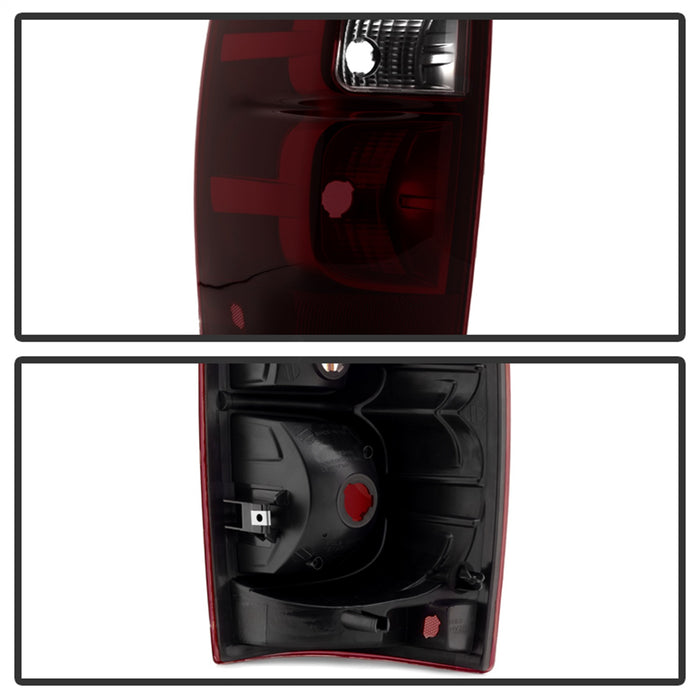 Spyder Auto 9031854 XTune LED Tail Lights; OEM; Red Smoke; - Truck Part Superstore