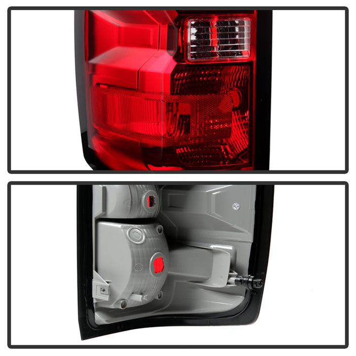Spyder Auto 9031915 XTune Tail Light; LH(Driver) Side; OEM; - Truck Part Superstore