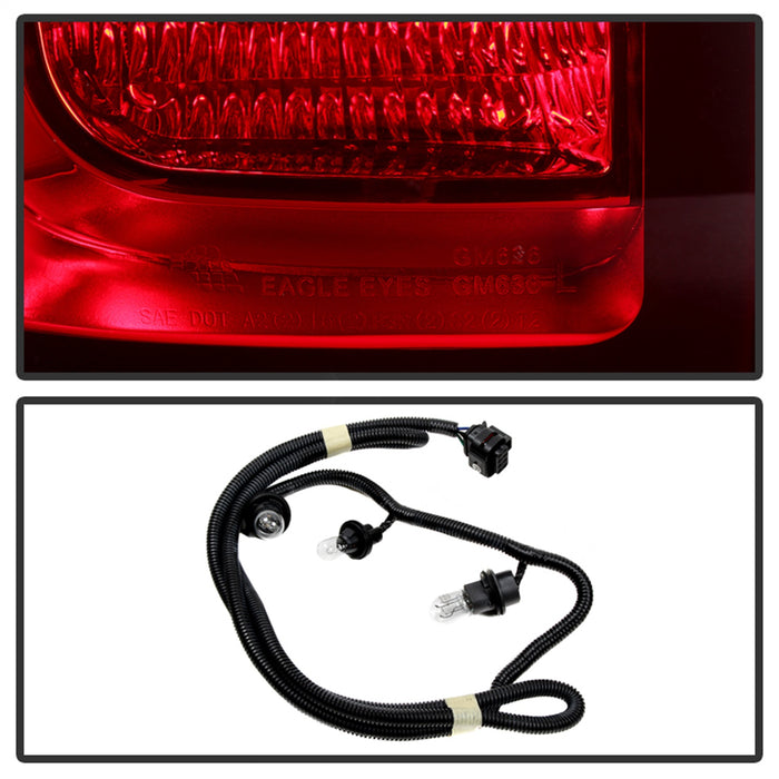 Spyder Auto 9031915 XTune Tail Light; LH(Driver) Side; OEM; - Truck Part Superstore