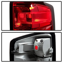 Spyder Auto 9031922 XTune Tail Light; RH(Passenger) Side; OEM; - Truck Part Superstore