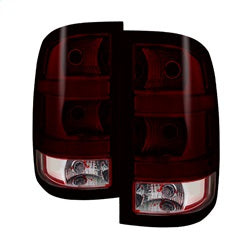 Spyder Auto 9032011 XTune Tail Lights; OEM; Red Smoked; - Truck Part Superstore