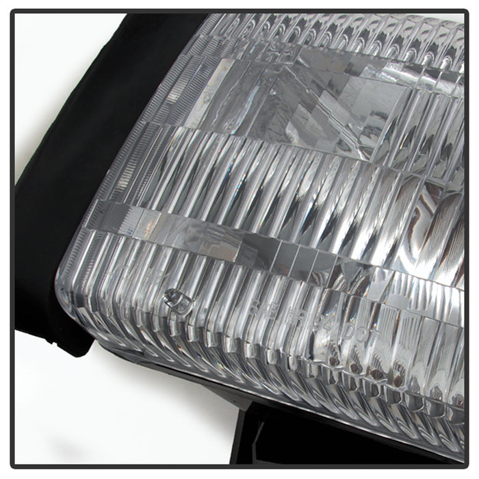 Spyder Auto 9032141 XTune Headlights; w/Corner Lights; Chrome; - Truck Part Superstore