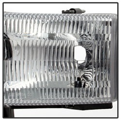 Spyder Auto 9032141 XTune Headlights; w/Corner Lights; Chrome; - Truck Part Superstore