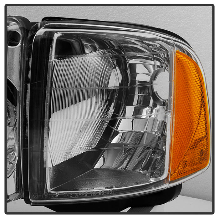 Spyder Auto 9032165 OEM Headlights; Chrome; - Truck Part Superstore