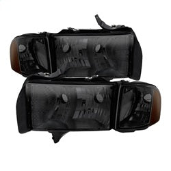 Spyder Auto 9032172 XTune Headlights; OEM; Smoke; - Truck Part Superstore