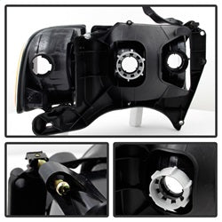 Spyder Auto 9032172 XTune Headlights; OEM; Smoke; - Truck Part Superstore