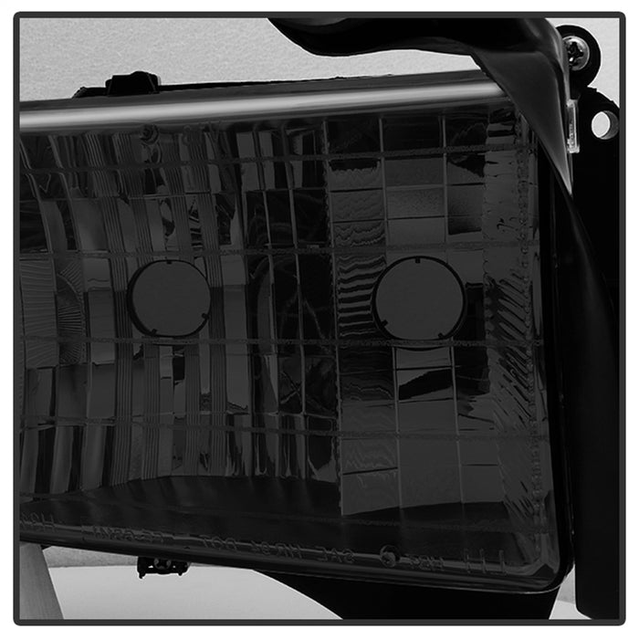 Spyder Auto 9032172 XTune Headlights; OEM; Smoke; - Truck Part Superstore
