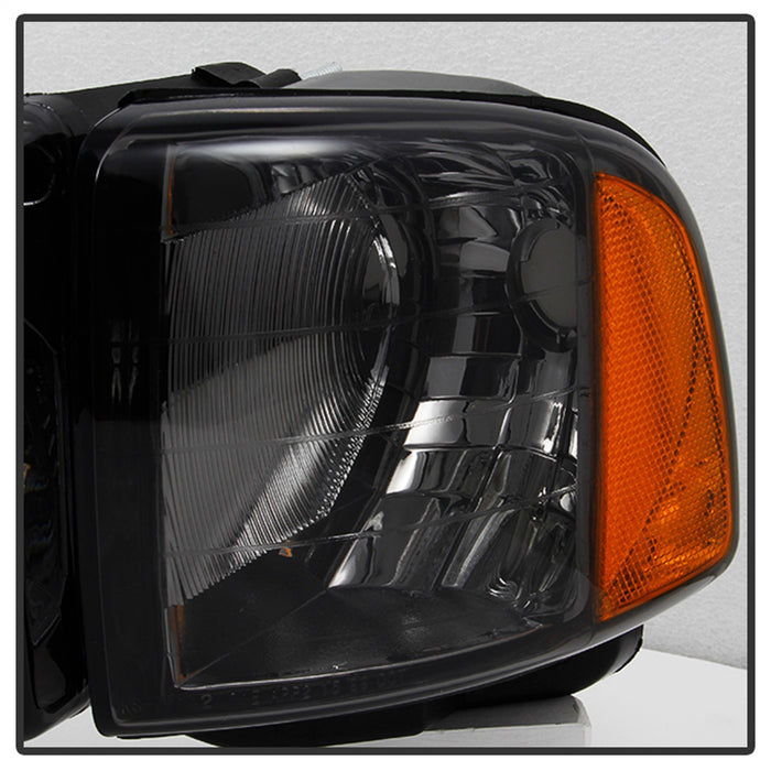 Spyder Auto 9032172 XTune Headlights; OEM; Smoke; - Truck Part Superstore