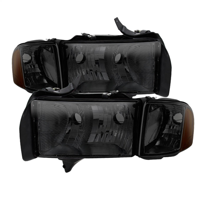 Spyder Auto 9032172 XTune Headlights; OEM; Smoke; - Truck Part Superstore
