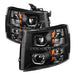Spyder Auto 9032189 XTune Halo Projector Headlights; LED; Black; - Truck Part Superstore