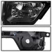 Spyder Auto 9032226 XTune Halo Projector Headlights; LED; Not Compatible w/Xenon/HID Model; Black; - Truck Part Superstore
