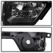 Spyder Auto 9032226 XTune Halo Projector Headlights; LED; Not Compatible w/Xenon/HID Model; Black; - Truck Part Superstore