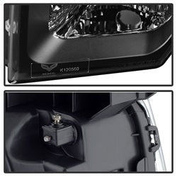 Spyder Auto 9032226 XTune Halo Projector Headlights; LED; Not Compatible w/Xenon/HID Model; Black; - Truck Part Superstore