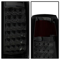 Spyder Auto 9032752 XTune LED Tail Lights; w/3rd LED Brake Light; Smoke; - Truck Part Superstore