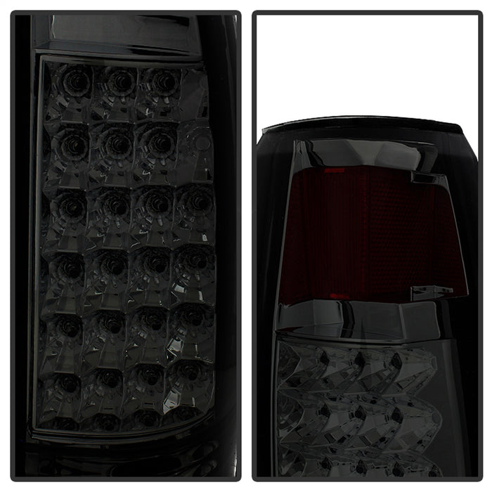 Spyder Auto 9032752 XTune LED Tail Lights; w/3rd LED Brake Light; Smoke; - Truck Part Superstore