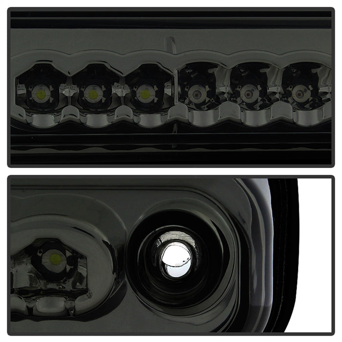 Spyder Auto 9032752 XTune LED Tail Lights; w/3rd LED Brake Light; Smoke; - Truck Part Superstore