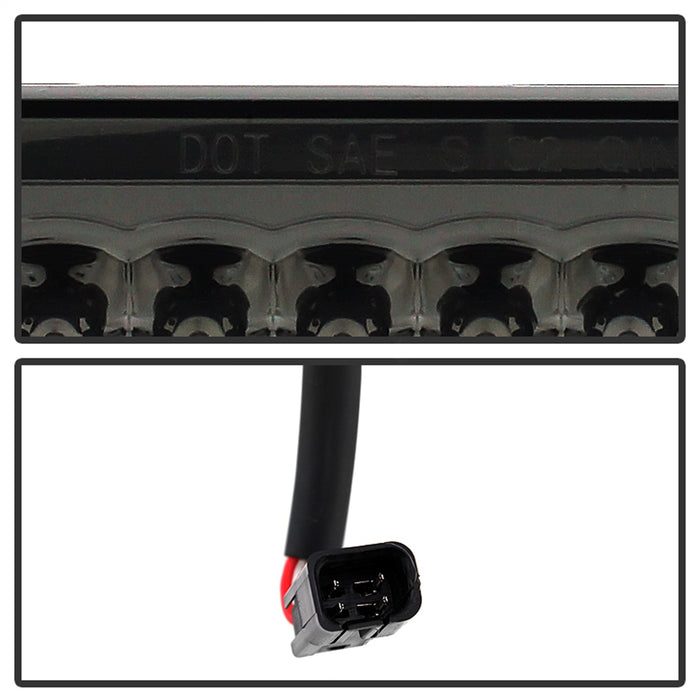 Spyder Auto 9032752 XTune LED Tail Lights; w/3rd LED Brake Light; Smoke; - Truck Part Superstore