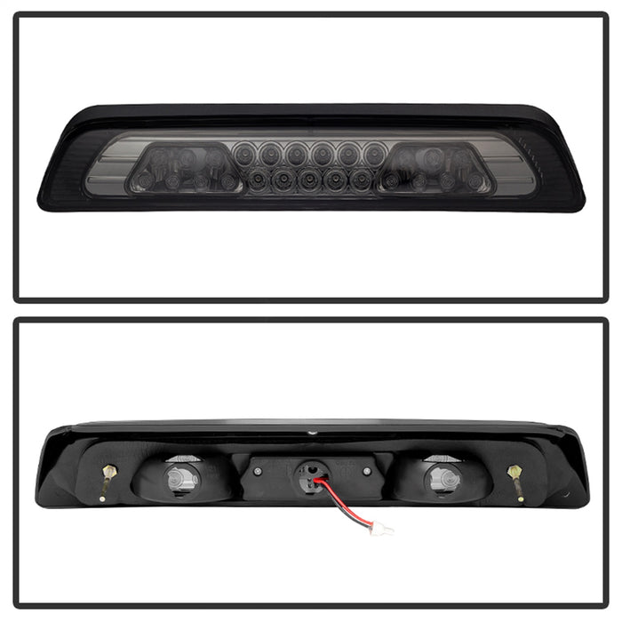 Spyder Auto 9032905 XTune 3rd Brake Light; LED; Smoke; - Truck Part Superstore