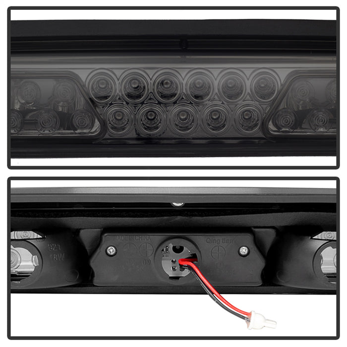 Spyder Auto 9032905 XTune 3rd Brake Light; LED; Smoke; - Truck Part Superstore