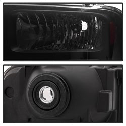 Spyder Auto 9033001 XTune Headlights; Incl. Bulbs/Wiring Harness/Instruction; Black Smoke; - Truck Part Superstore