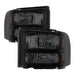 Spyder Auto 9033001 XTune Headlights; Incl. Bulbs/Wiring Harness/Instruction; Black Smoke; - Truck Part Superstore