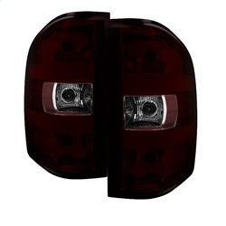 Spyder Auto 9033100 XTune LED Tail Lights; OEM; Dark Red; - Truck Part Superstore