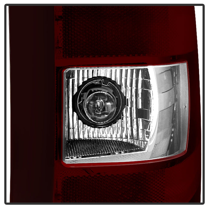 Spyder Auto 9033100 XTune LED Tail Lights; OEM; Dark Red; - Truck Part Superstore