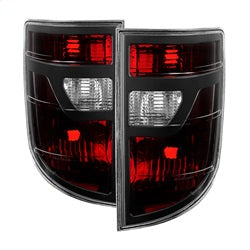 Spyder Auto 9033193 XTune Tail Lights; OEM; Red Smoke; Driver [LH] Side; - Truck Part Superstore