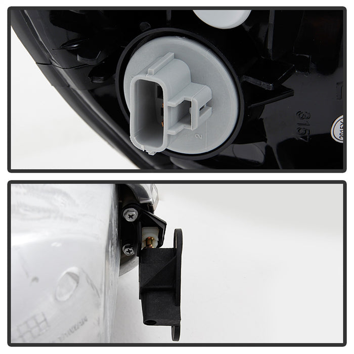 Spyder Auto 9033292 XTune Headlights; w/Corner Lights; OEM; Black; - Truck Part Superstore