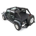 Smittybilt 90335 Wind Breaker 07-18 Wrangler JK 4 DR Black Diamond Smittybilt - Truck Part Superstore
