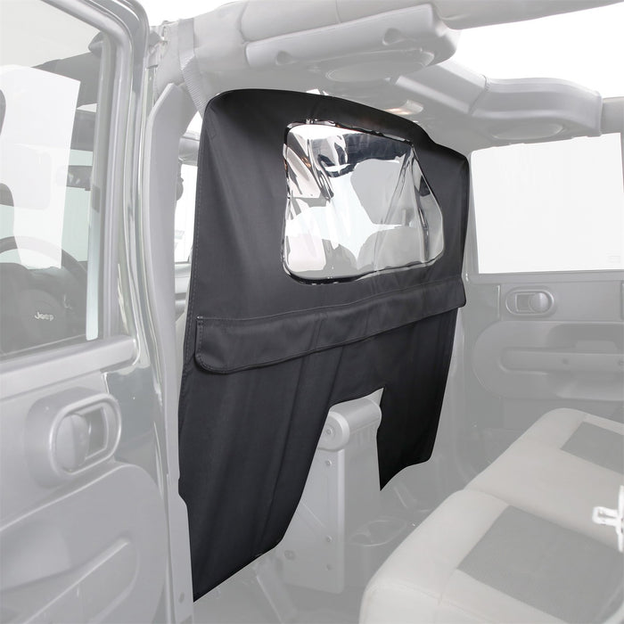 Smittybilt 90335 Wind Breaker 07-18 Wrangler JK 4 DR Black Diamond Smittybilt - Truck Part Superstore