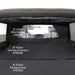 Smittybilt 90335 Wind Breaker 07-18 Wrangler JK 4 DR Black Diamond Smittybilt - Truck Part Superstore