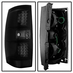 Spyder Auto 9033926 XTune LED Tail Lights; Black Smoked; - Truck Part Superstore