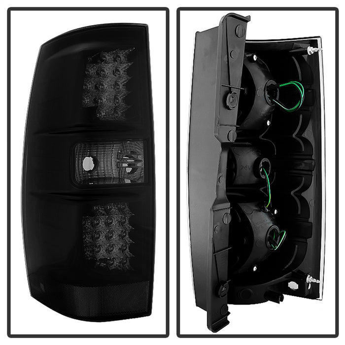 Spyder Auto 9033926 XTune LED Tail Lights; Black Smoked; - Truck Part Superstore