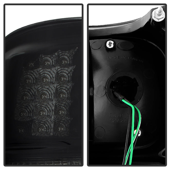 Spyder Auto 9033926 XTune LED Tail Lights; Black Smoked; - Truck Part Superstore