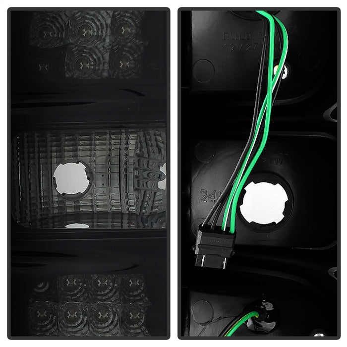 Spyder Auto 9033926 XTune LED Tail Lights; Black Smoked; - Truck Part Superstore