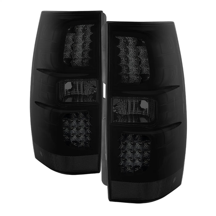 Spyder Auto 9033926 XTune LED Tail Lights; Black Smoked; - Truck Part Superstore