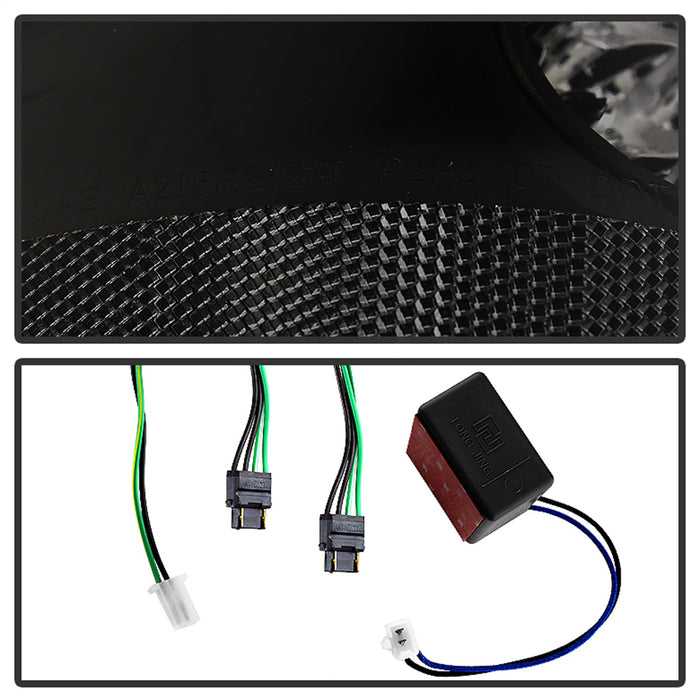 Spyder Auto 9033926 XTune LED Tail Lights; Black Smoked; - Truck Part Superstore