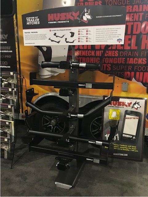 Husky Towing 90340K Trailer Hitches; Floor Stand; Steel; Holds 5 Hitchs; Hitches Sold Seperate - Truck Part Superstore