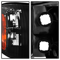 Spyder Auto 9034336 XTune Headlights; w/Corner Lights; OEM; Black; - Truck Part Superstore