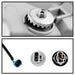 Spyder Auto 9034336 XTune Headlights; w/Corner Lights; OEM; Black; - Truck Part Superstore