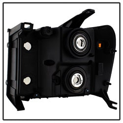 Spyder Auto 9034749 XTune Crystal Headlights; Black; - Truck Part Superstore