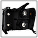 Spyder Auto 9034749 XTune Crystal Headlights; Black; - Truck Part Superstore