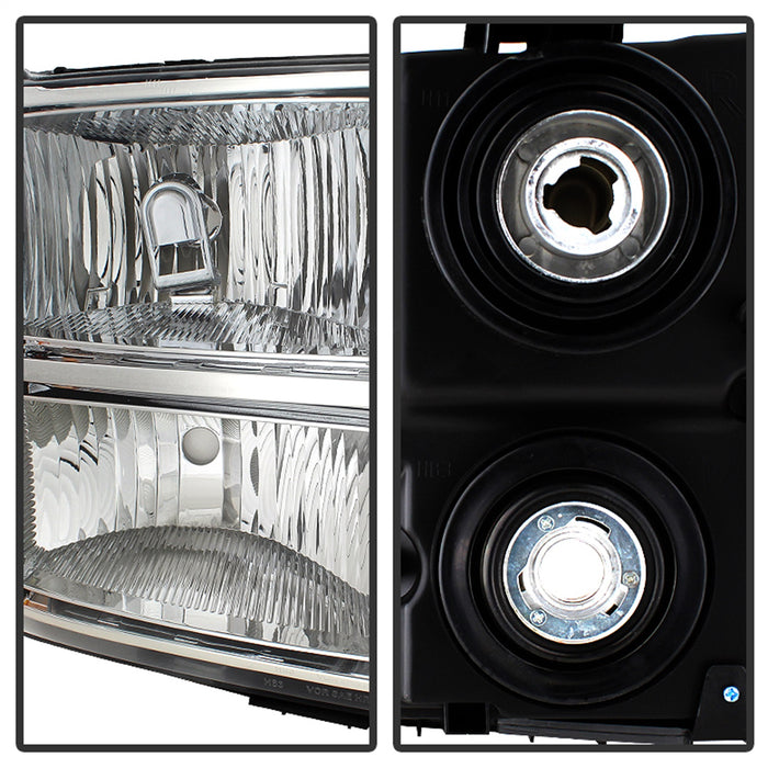 Spyder Auto 9034756 Crystal OE Headlights; Chrome; - Truck Part Superstore